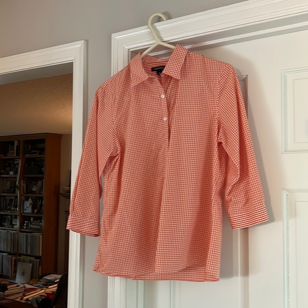 Orange Lands’ End button down